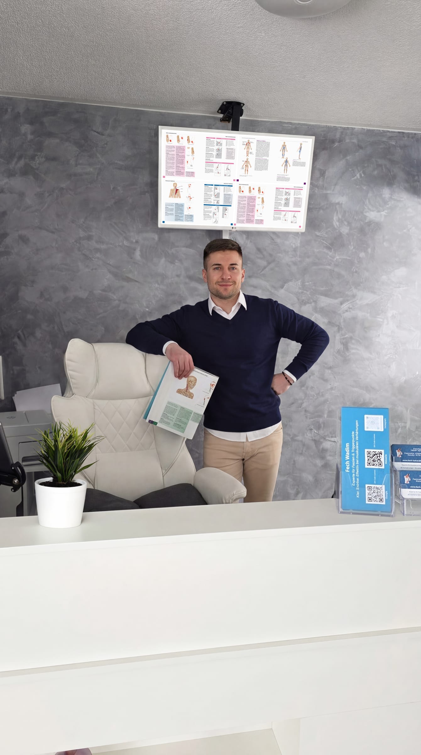 Porträt von Wadim Fech – Faszientherapeut, Sporttherapeut und Gesundheitspraktiker in Spaichingen